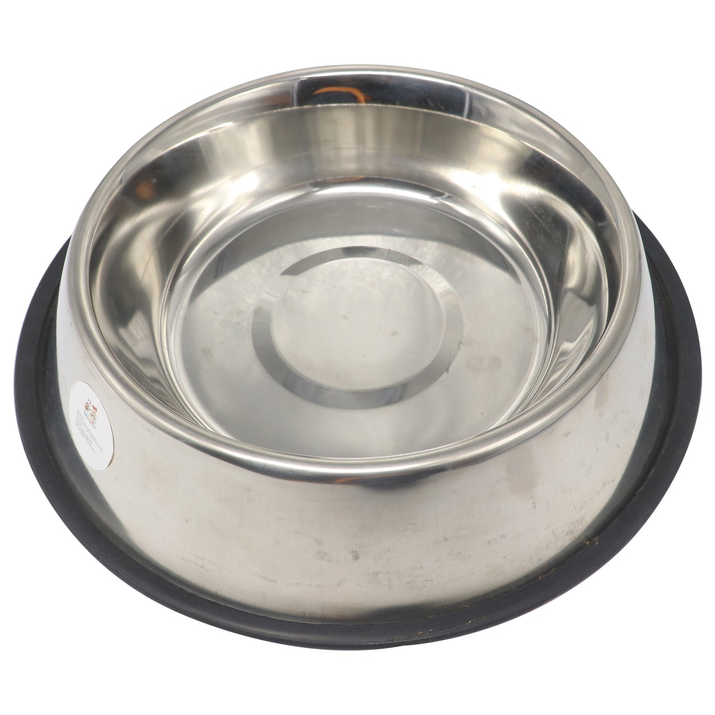 Rolloverforpaws 1800ml Stainless Steel Dog Bowl – Large, Heavy-Duty Pet Food & Water Dish with Non-Slip Rubber Base for Big Dogs – Durable, Rust-Resistant & Easy to Clean