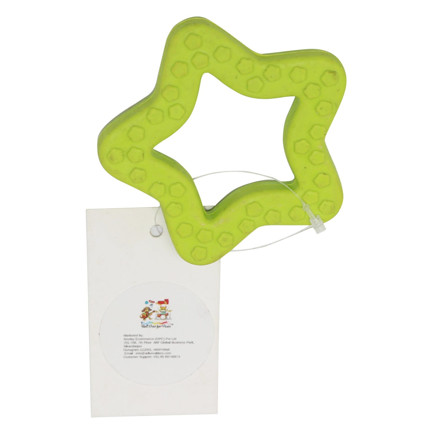 Rolloverforpaws Assorted 5-Piece Dog Chew Toy Set – Durable, Safe & Fun! Includes Spiral Ring, Star, Bone, Paw Ball & Shoe for Small to Medium Dogs. Perfect for Interactive Play!