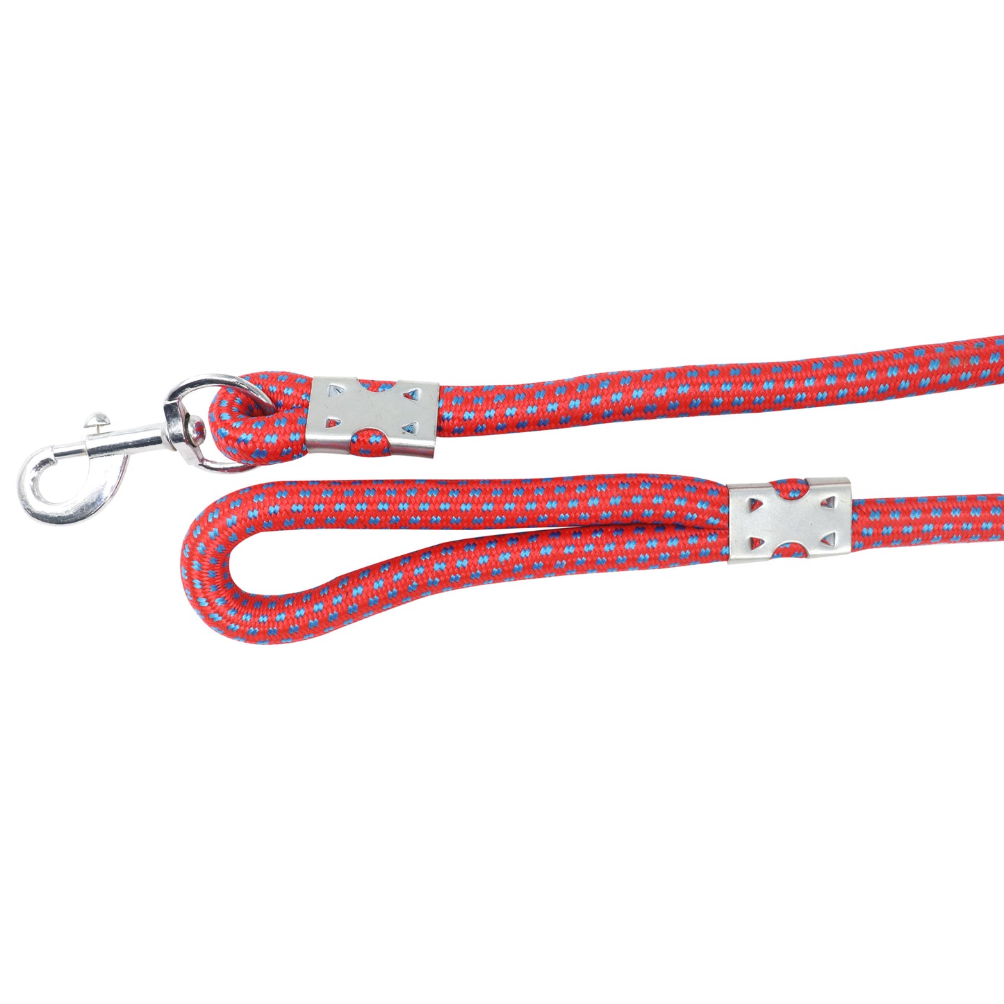 Heavy Duty Rope Dog Leash | Strong Leash for Medium & Large Dogs | Non-Slip Handle, Rustproof Hook, Tangle-Free Daily Leash for Walking & Training