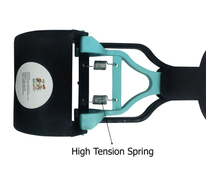 Dog Poop Scooper for Small Dogs | Portable Waste Picker with Handle | Lightweight, Durable Pet Poop Cleaning Tool for Easy Use