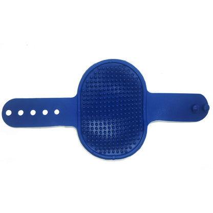 Dog Bathing Glove Scrubber for Pets – Adjustable Soft Silicone Grooming Brush for Dogs & Cats | Massaging Bath Mitt with Anti-Slip Design | Ideal for Hair Removal & Deep Cleaning During Bath